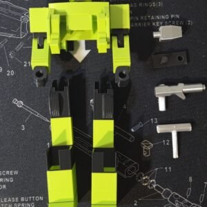 Transformers G1 XXXL Ehobby Emergency Ratchet 3D Printed Head Chest Arms Upgrade