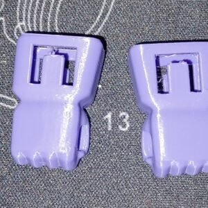 Transformers G1 Skywarp 3D Printed Upgraded Hands Left & Right With Weapons Port