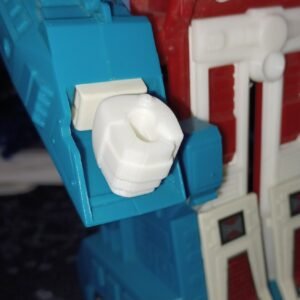 Transformers G1 Ultra Magnus 3D Printed Replacement Big Fists Left & Right White