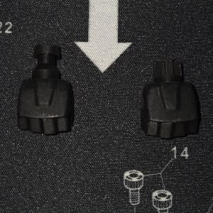 Transformers G1 Masterforce Browning 3D Printed Replacement Hands Left & Right