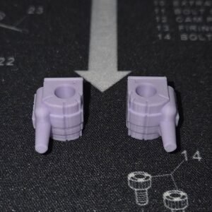 Transformers G1 Monstructor 3D Printed Replacement Hands Set Left & Right Pastel