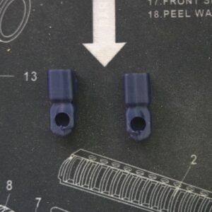 Transformers G1 Seeker 3D Printed Replacement Upgraded Hands With Weapons Ports