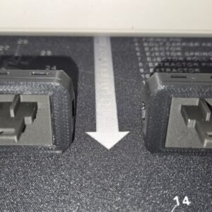3D Printed Voltron Dairugger Replacement Hand x2 With ABS + Tab Core Unit Bonded