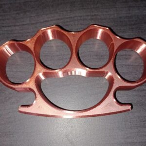  3D Printed Knuckles Copper Silk PLA for Cosplay, Props, or Even Self Defense NOT STEEL