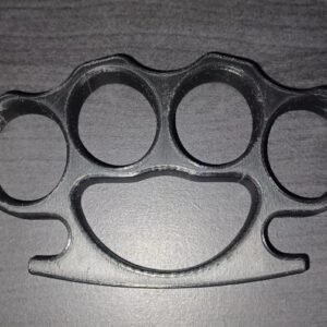  3D Printed Knuckles Black ABS for Cosplay, Props, or Even Self Defense NOT STEEL