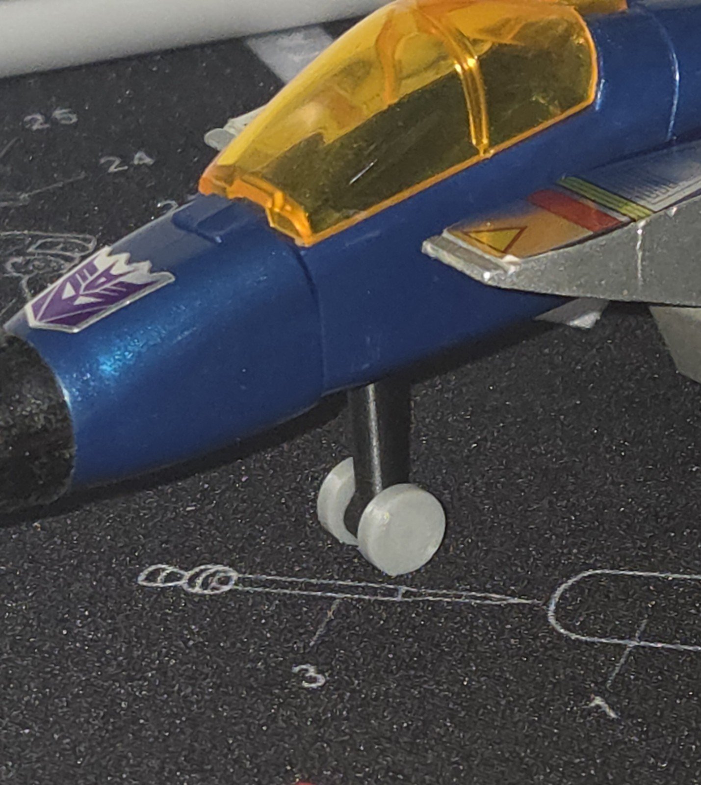 3D Printed Replacement Rolling Landing Gear For Transformers G1 Seekers PLA - Image 6