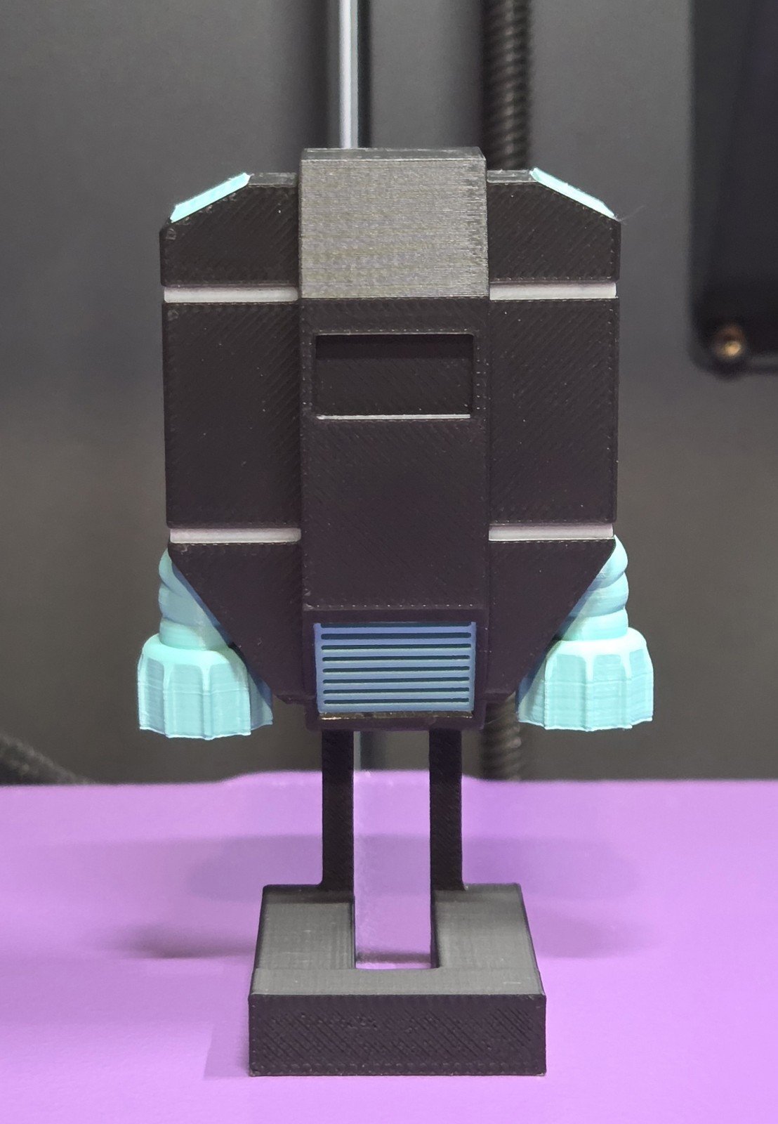 3D Printed Jetpack For Transformers G1 Nemesis Prime In Robot Mode Multi-PLA
