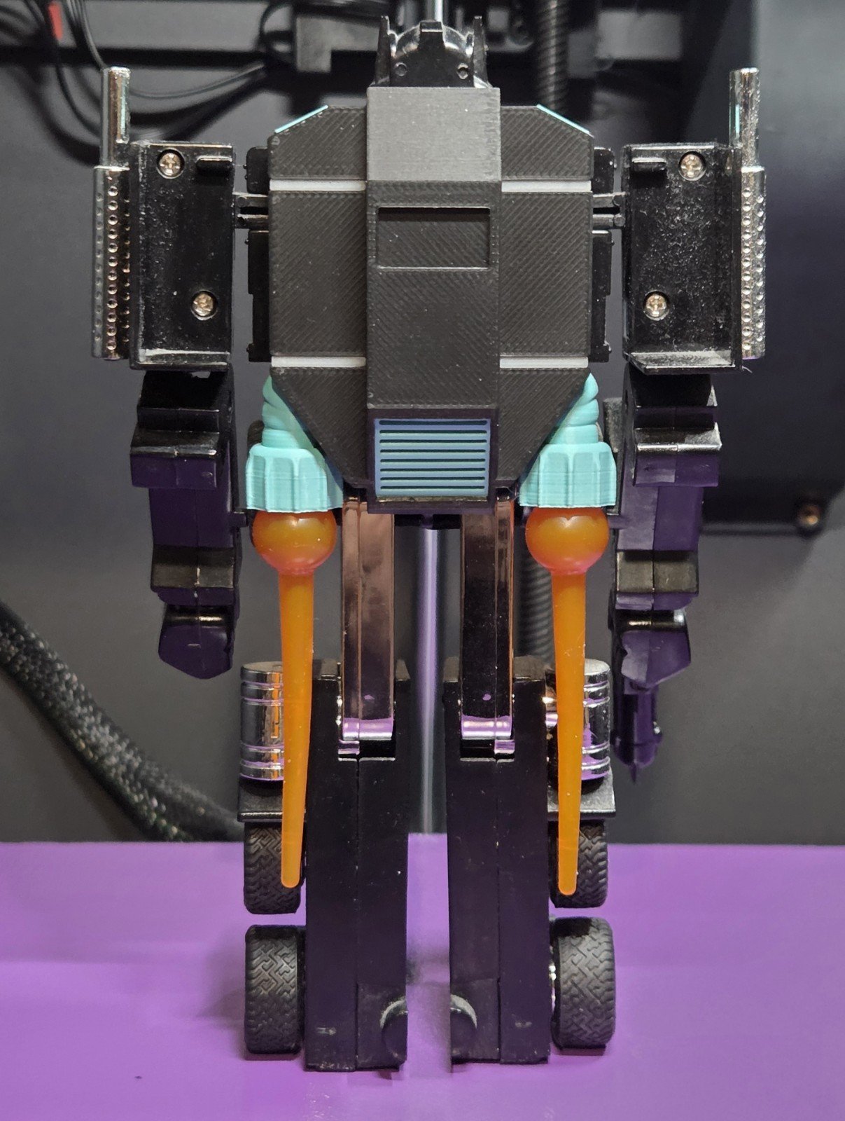 3D Printed Jetpack For Transformers G1 Nemesis Prime In Robot Mode Multi-PLA - Image 8